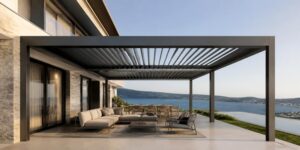 Bioklimatik akıllı pergola sistemi