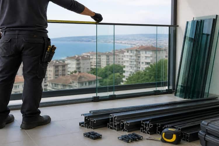 Samsun Cam Balkon Firması Metre Kare Fiyatları Slider Resmi